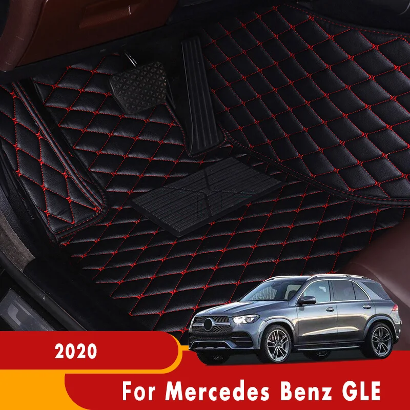 

Автомобильные коврики для Mercedes Benz GLE 2020 (5 мест), коврики, автомобильные аксессуары, запчасти для интерьера, автомобильные коврики из искусст...