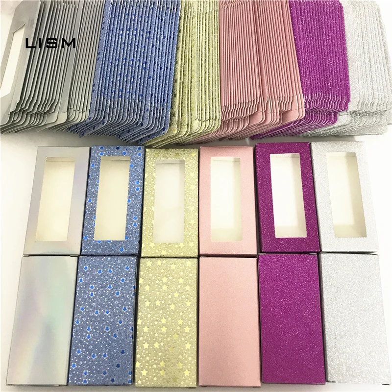 Wholesale10set 50 шт в наборе упаковочная коробка для ресниц пустой ресницы посылка