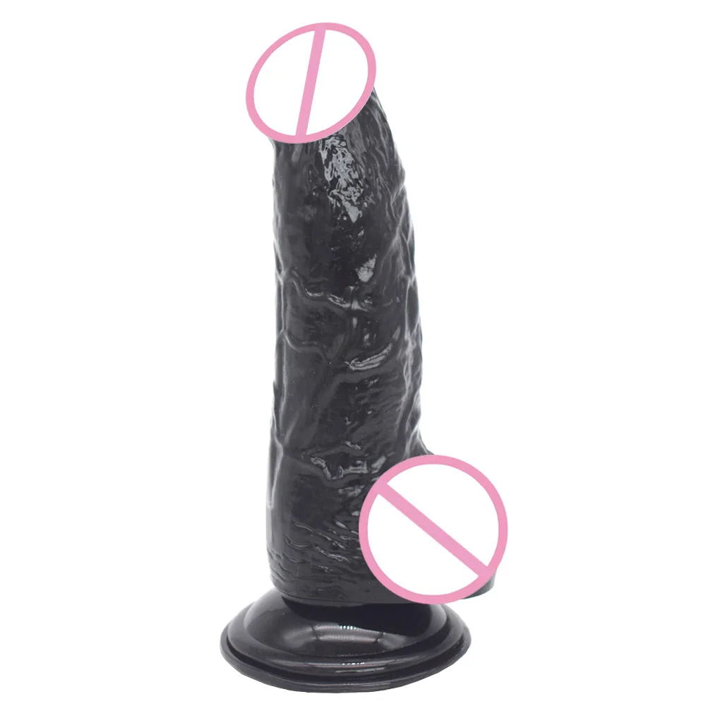 ICEPOINT силиконовые большие черные реалистичные женские фаллоимитаторы