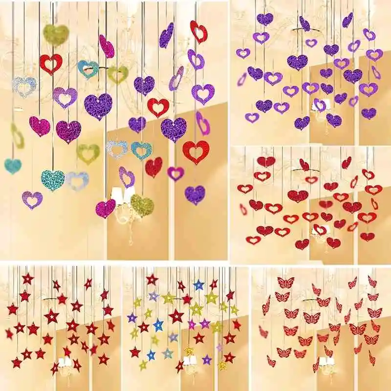 Голубой дельфин лазерный подвесной воздушный шар с блестками романтическое