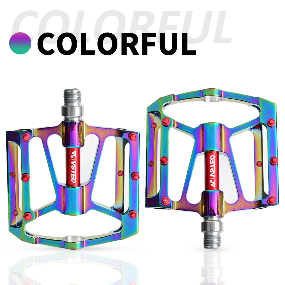

Велосипедные Педали CNC 290g ультралегкие профессиональные высококачественные MTB горные BMX велосипедные 3 Герметичные педали подшипника 4 цвет...