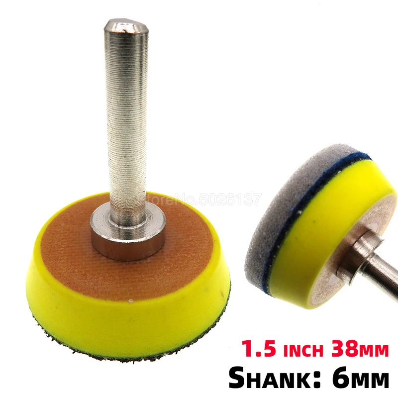 

1,5 дюйма с застежкой-липучкой шлифовальная машина подложка шлифовальный поворотный диск присоски полировки измельчения абразивных инстру...