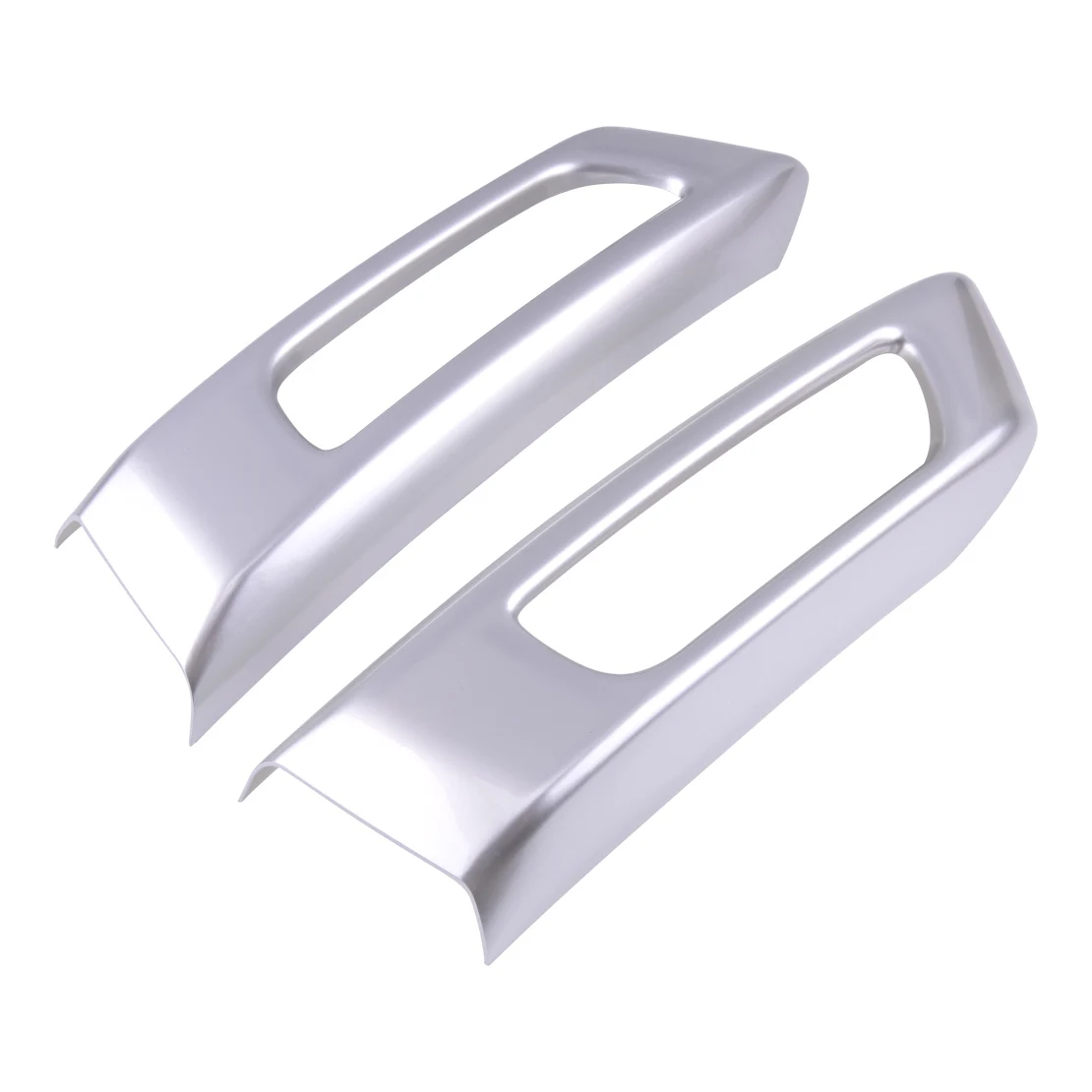 

2 шт. Серебряный противотуманный светильник, лампа, ободок, накладка, подходит для Land Rover Range Rover Sport 2014 2015 2016 2017