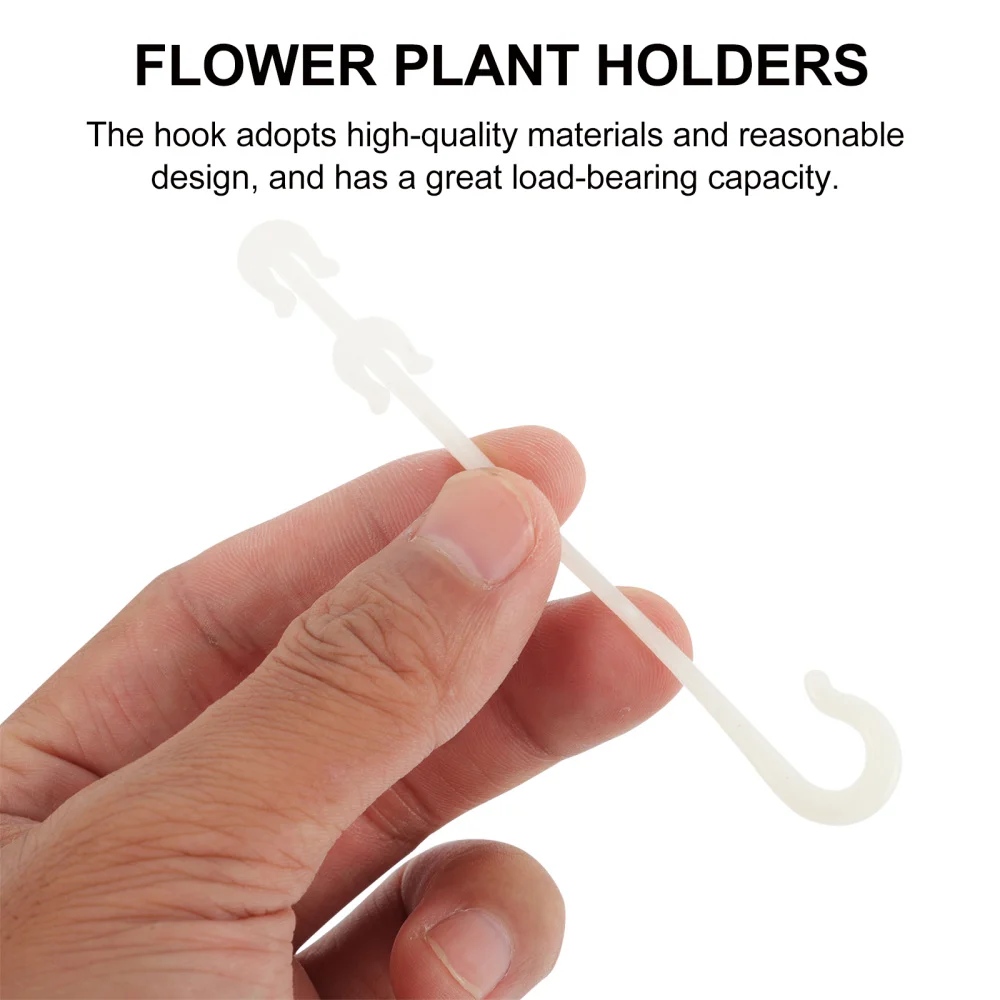 

150 Pcs Plant Hangers Hanging Planter Hooks Garden Hooks Flowerpot Hanging Hooks