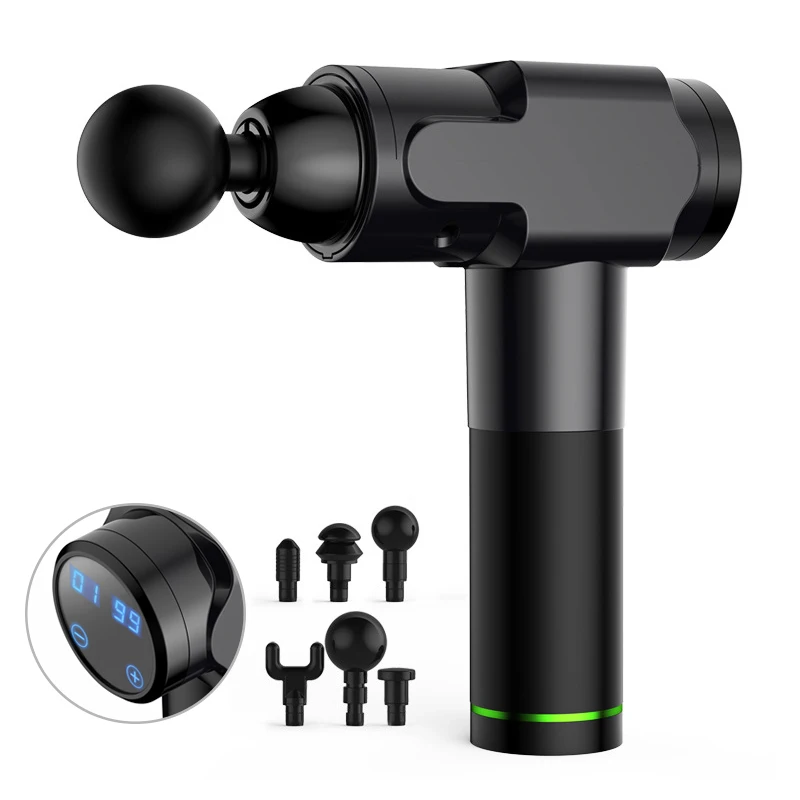 Электрический массажер для мышц терапевтический массажный пистолет Fascia 6