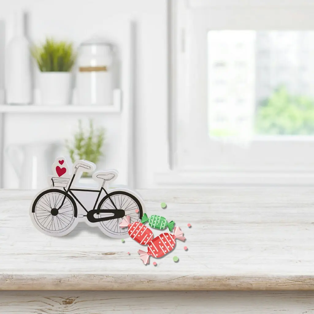 10 шт. крафт Бумага велосипеда конфетная коробка для DIY Baby Shower дня рождения свадьбы