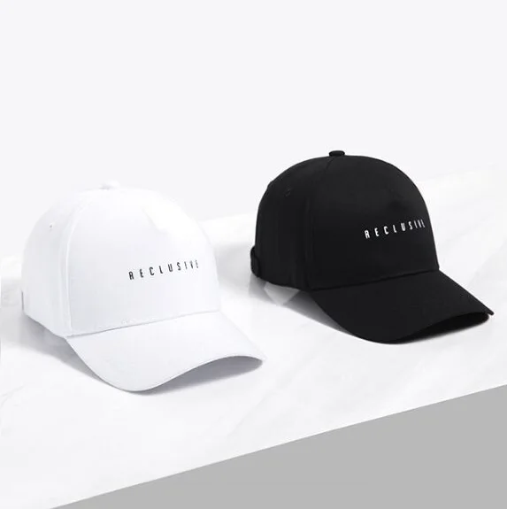 Бейсболка Мужская/Женская С Вышивкой Букв Кепка с регулируемыми панелями в