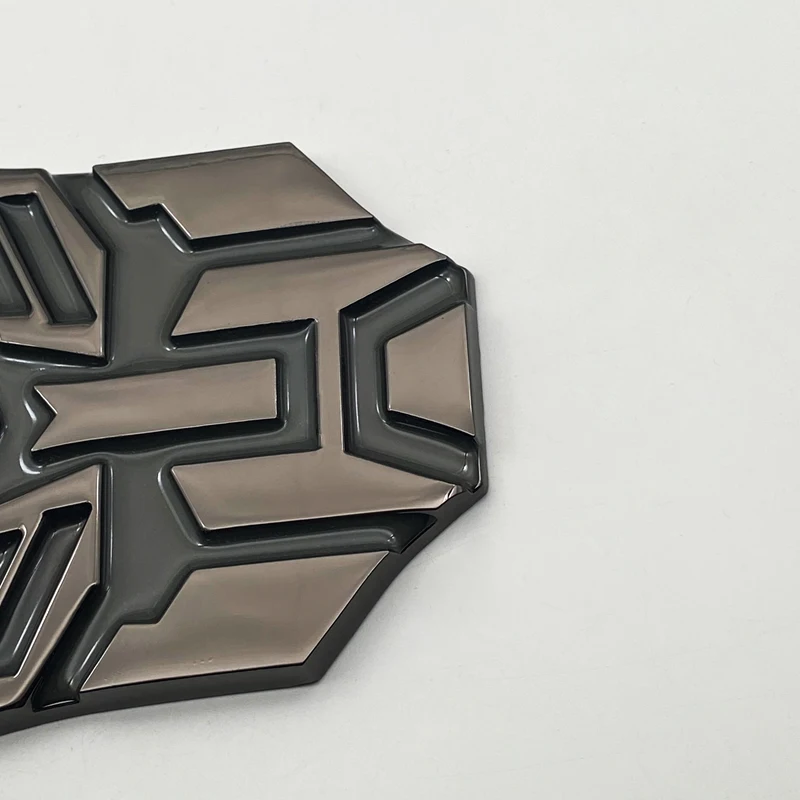 

3D Chrome Metal Self-Luminous Transformers Autobot Sticker Logo SUV Racing Car Trunk Badge Emblem Door Fender Decal