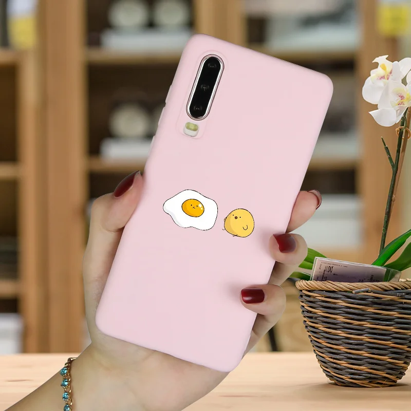 QBFJDHJ Милый матовый чехол для телефона huawei P Smart P30 Pro P9 Plus, силиконовый чехол на заднюю панель P20 Lite, чехол для huawei P10 Lite Funda - Цвет: QBFJDHJ