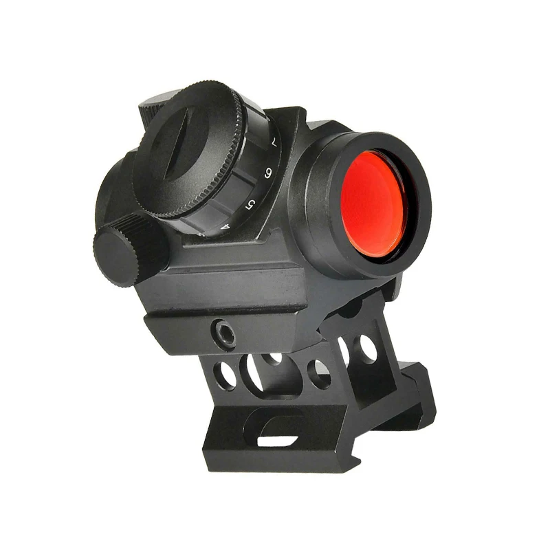 

Тактические охотничьи аксессуары T1G Red Dot Sight 1X20 с рельсовым креплением 20 мм и увеличителем