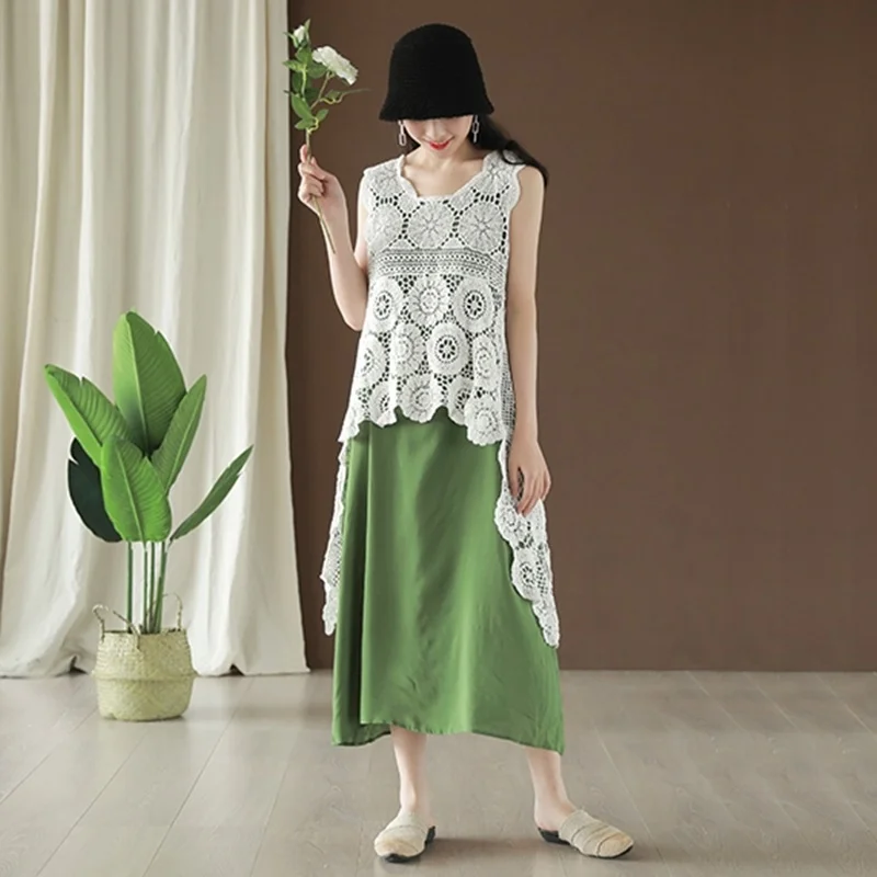 Женские топы лето 2019 кружевная блузка без рукавов корейская мода элегантная