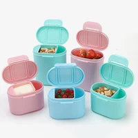 baby food storage baby milk powder storage formula dispenser travel canisters container food tank pp plastic single layer