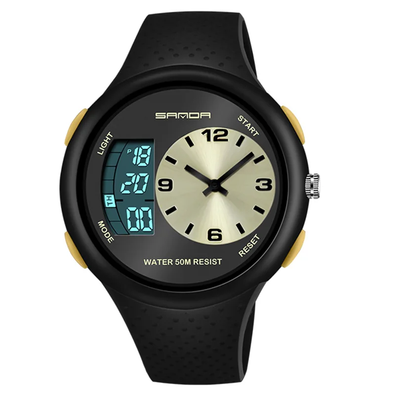 

Creative Men's Watch Dual Movement Dual Time Zone Watch Classic Leather Fashion Sports Men's Watch Gift Relogio Masculino