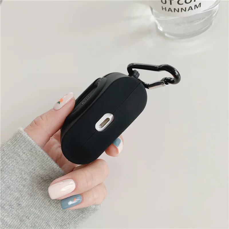 3D мультяшный музыкальный плеер mp3 силиконовый чехол для наушников airpods 1 2