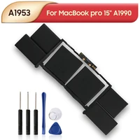 new replacement laptop battery a1953 for macbook pro 15 a1990 2018 2019 7336mah with tools