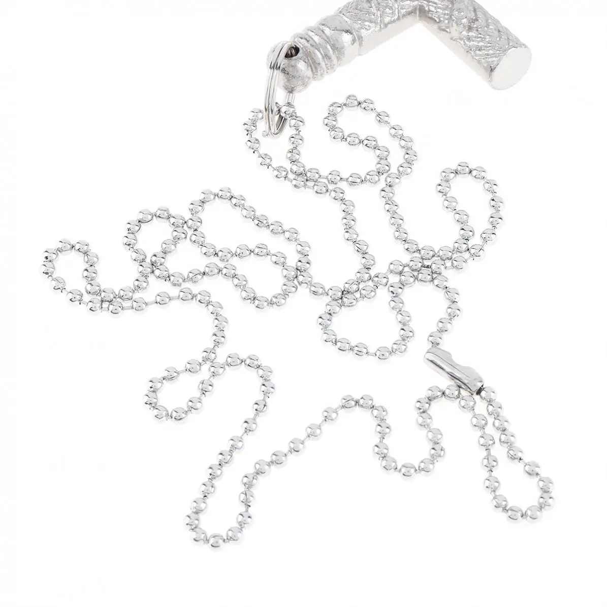 Серебряный крест барабанный ключ ожерелье Джаз для барабанной головки тюнинг