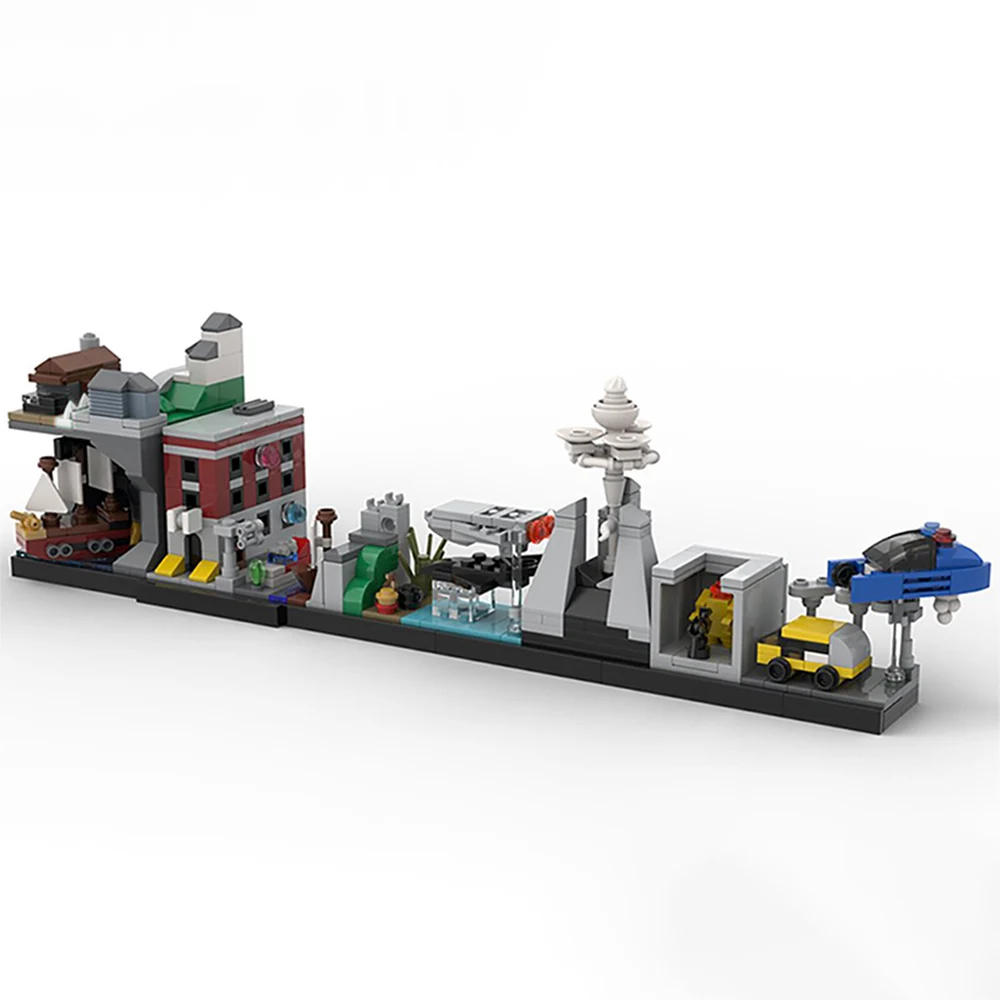 

2020 New Friends Cults of the 80s Retro Nostalgia Figures Building Blocks Bricks Toys For Children Toys Gift