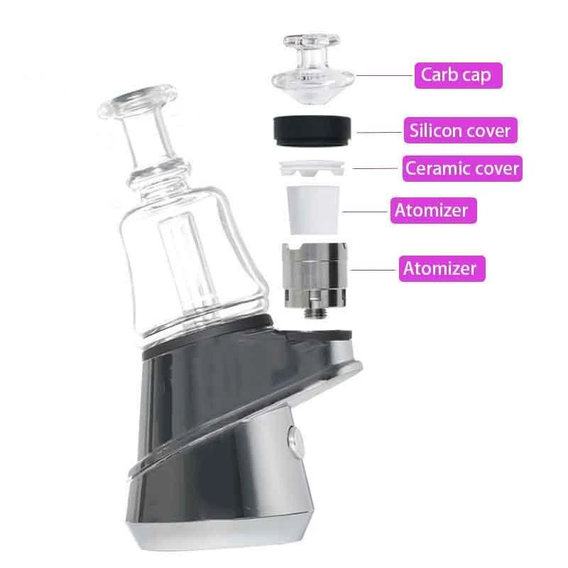 Набор для вейпа SOC Peak Enail Puffco 2600 мАч концентрат воска набор Shatter Budder Dab Rig с 4
