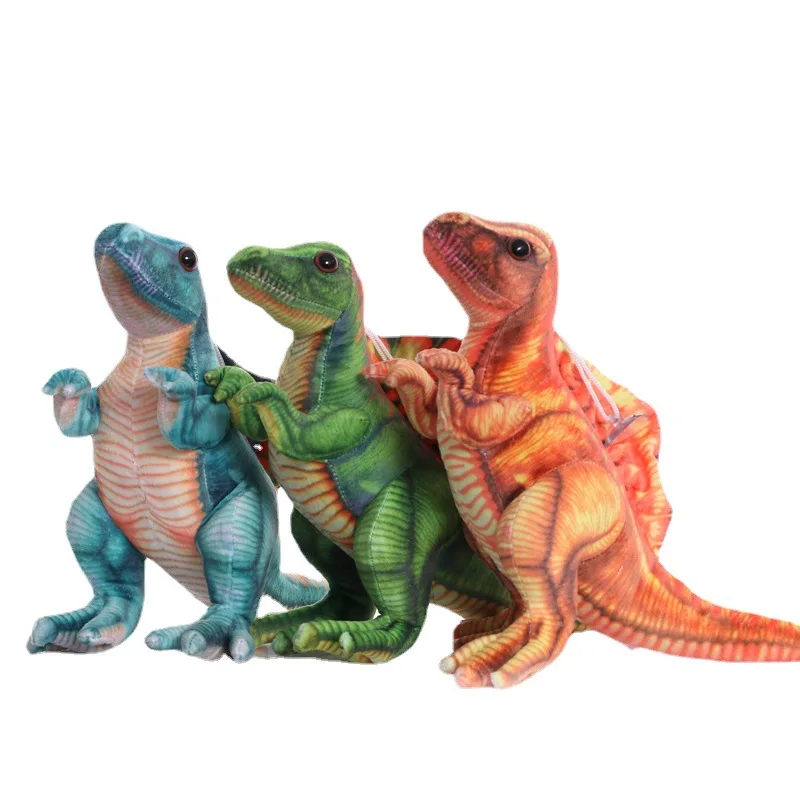 

Mini Simulation Dinosaur Cartoon Plush Toy Tyrannosaurus Doll Realistic Doll For Baby Kids Funny Gift