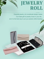 jewelry roll organizer wholesale portable leather jewellery storage custom small travel velvet