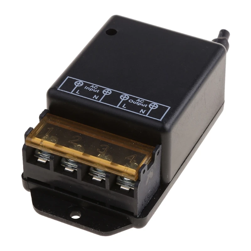 Wireless RF Remote Control Switch AC 220V Relay Receiver With 2 channel 433Mhz | Электроника
