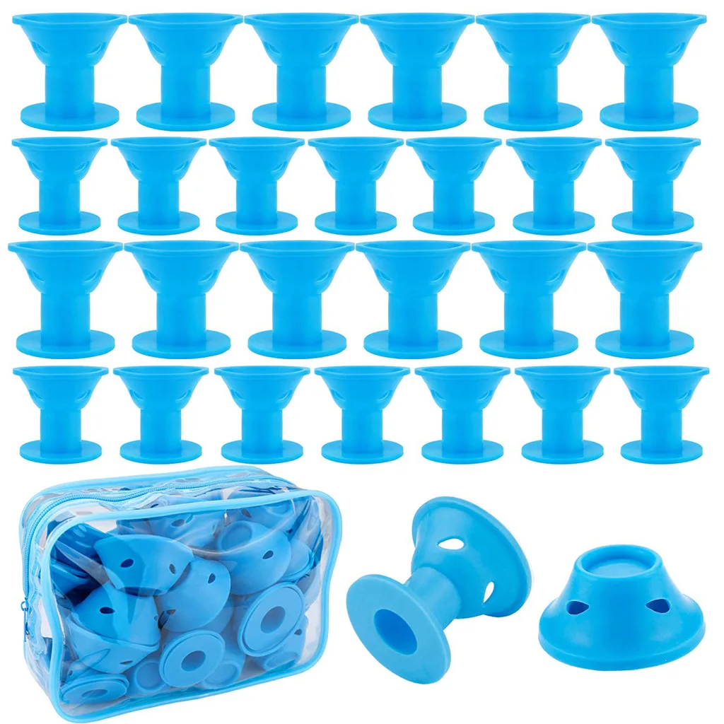 

Silicone Curlers Mushroom Curlers Bell Curlers Do Not Damage Hair Curlers