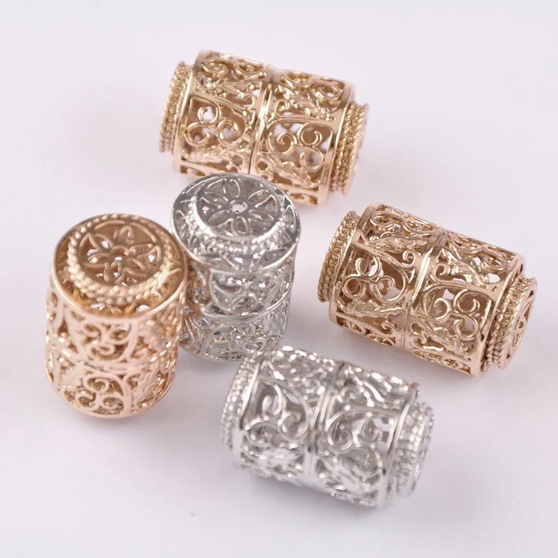 

Бусины-разделители из тусклого серебра KC, золотые прокладки 18x28 мм, африканские аксессуары, фурнитура для изготовления ювелирных изделий CATJ-009