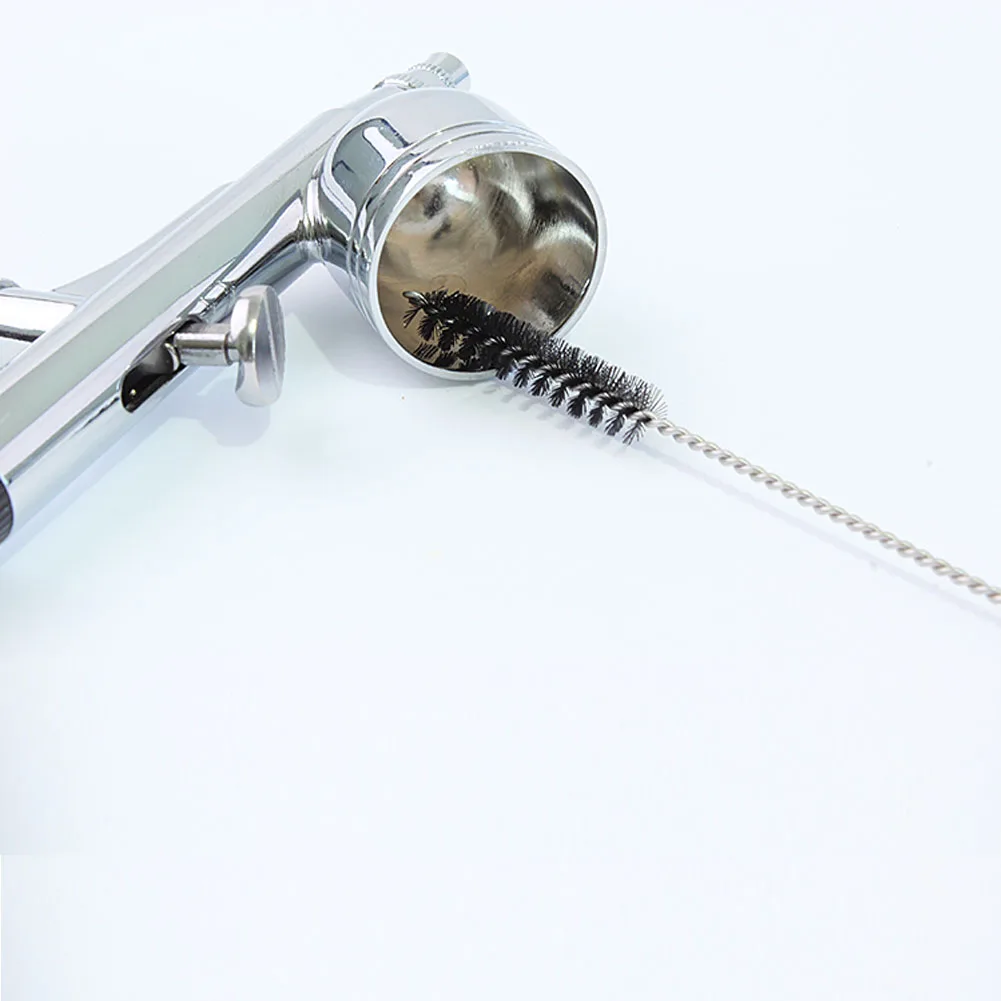 

3pcs/ Set Airbrush Spray Cleaning Repair Tools Kit Stainless Steel Needle Brush Set REME889