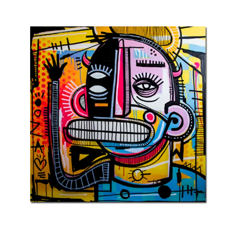 abstract art -2 Современные настенные художественные абстрактные черепа плакаты и принты картины на холсте Joachim настенные картины для гостиной Куадрос домашний декор - Цвет: abstract art -2