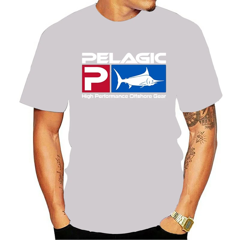 

New Pelagic Fisher Offshore T Shirt Graphic Tee Black Color Size S M L Xl 2Xl 100% Cotton Tee Shirt Tops Wholesale Tee