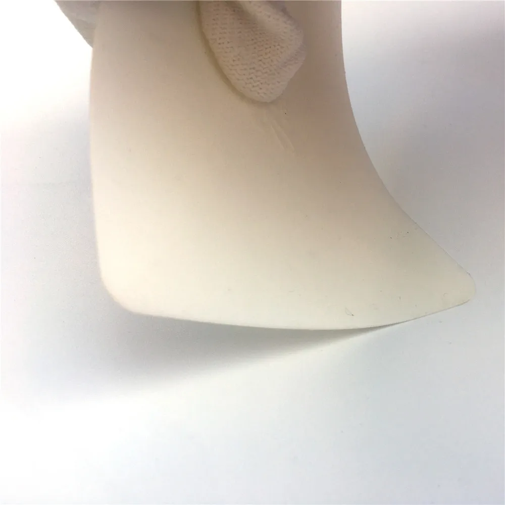 Виниловая пленка из углеродного волокна белый мягкий тефлоновый скребок 11*8 см