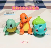 tomy pokemon action figure wct yusanjia squirtle bulbasaur charmander 3 gifts pokemon model toys