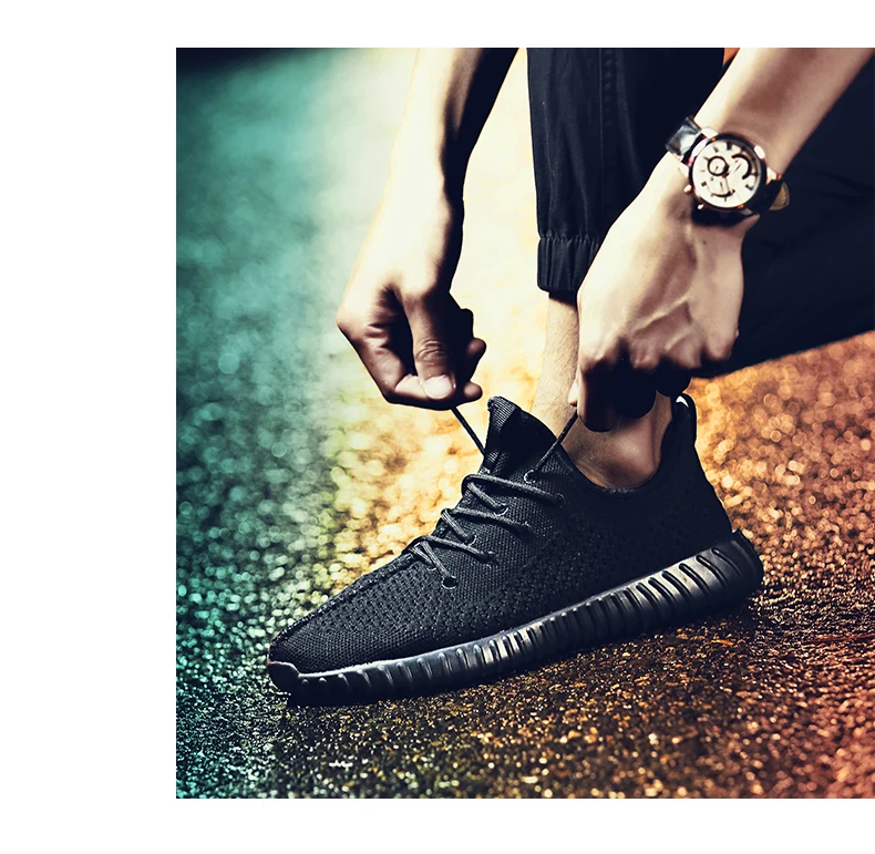 Tenis Бланкос zapatillas hombre теннисные туфли для мужчин спортивная обувь мужские Ультра повышающие трикотажные кроссовки мужские прогулочные мужские кроссовки