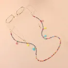 Новинка 2021, ремешок для очков с защитой от потери, бисерная маска, цепочка на шею, повязка на голову, цепочка для очков, держатель для очков, цепочка на шею, шнур для очков