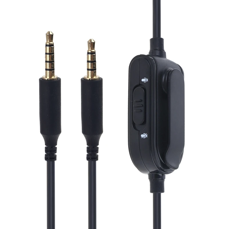 Черный аудиокабель для наушников Logitech -Astro A10 A40 G233 G433 игровая гарнитура проводные