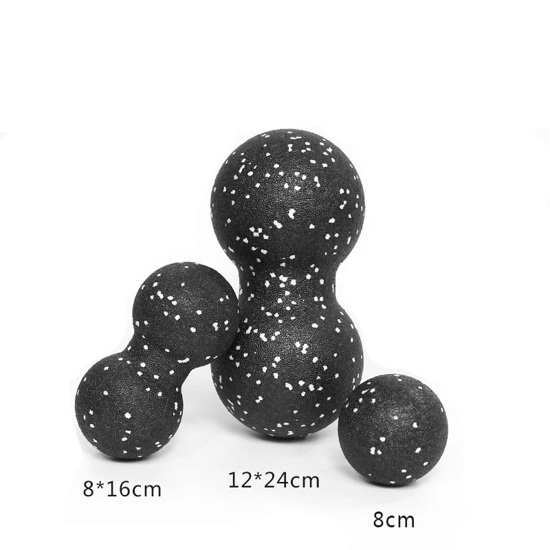 

Fascia Ball Yoga Foam Roller Peanut Ball Set Pilates Block Gym Fitness For Back and Foot Relax Cervical Spine Rehabilitation
