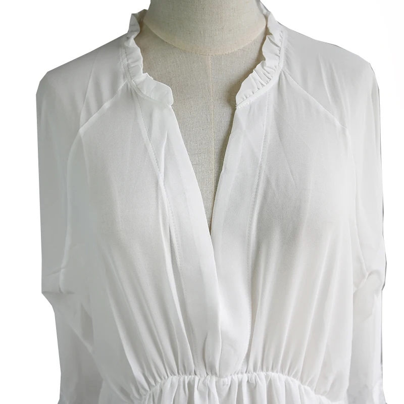 Шифоновое кружевное лоскутное длинное пляжное платье прозрачное летнее парео