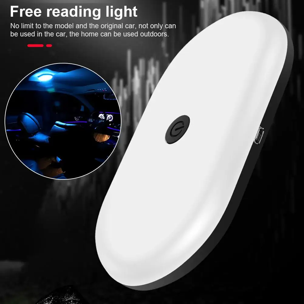 Touch Screen Car Reading Light LED Interior Lighting Indoor Rear Roof Trunk Ceiling Lamp Styling Night | Автомобили и мотоциклы