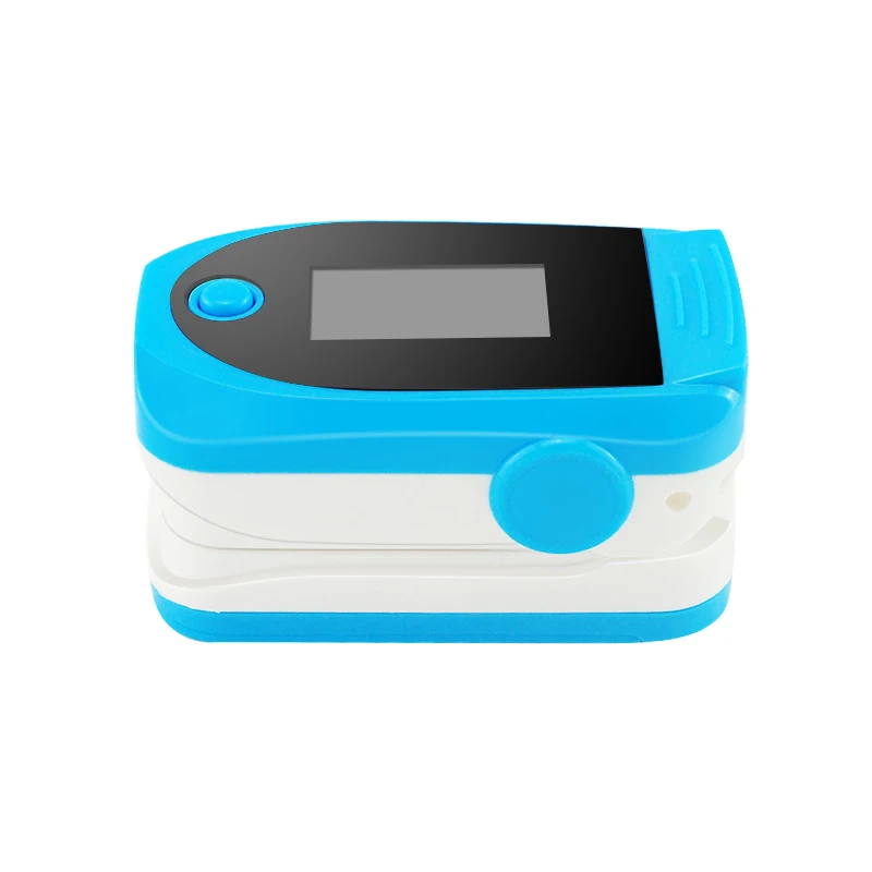 Цветной OLED пульсоксиметр с пальцевым наконечником звуковой сигнализацией и