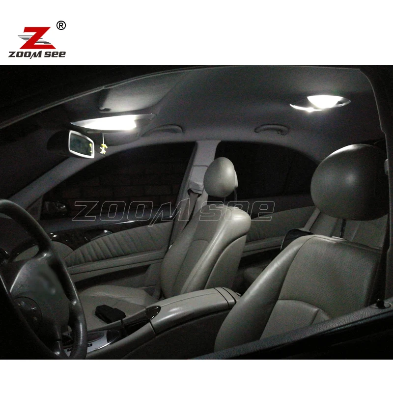 17x светодиодный косметическое зеркало + багажник Перчаточная коробка лампа