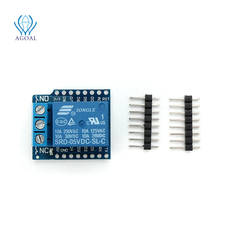 DC 5V 1CH Релейный Щит V2 версия 2 для D1 Mini ESP8266 WiFi беспроводной модуль|Печатные платы| |