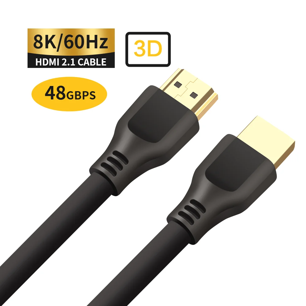 

HDMI-compatible Cable 8K/60Hz for PS5 PS4 Digital Cables HDMI-compatible 2.1 Cable for Xiaomi Mi Box 8K HDMI-compatible 2.1