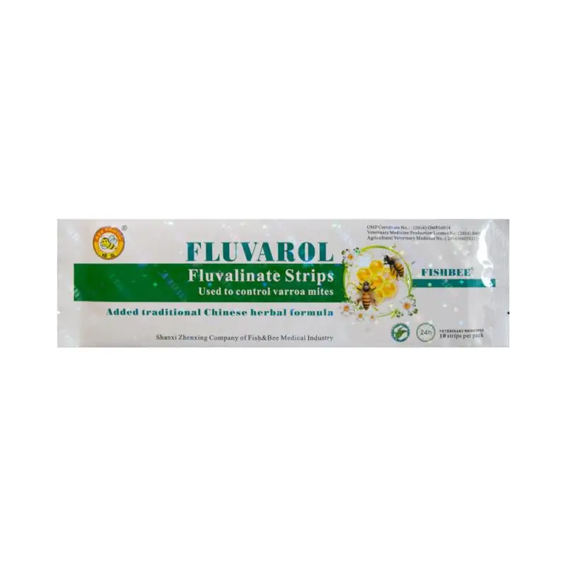 FLUVAROL fluvalinate varroa убийца клещей 2 полоски образец китайского травяного экстракта