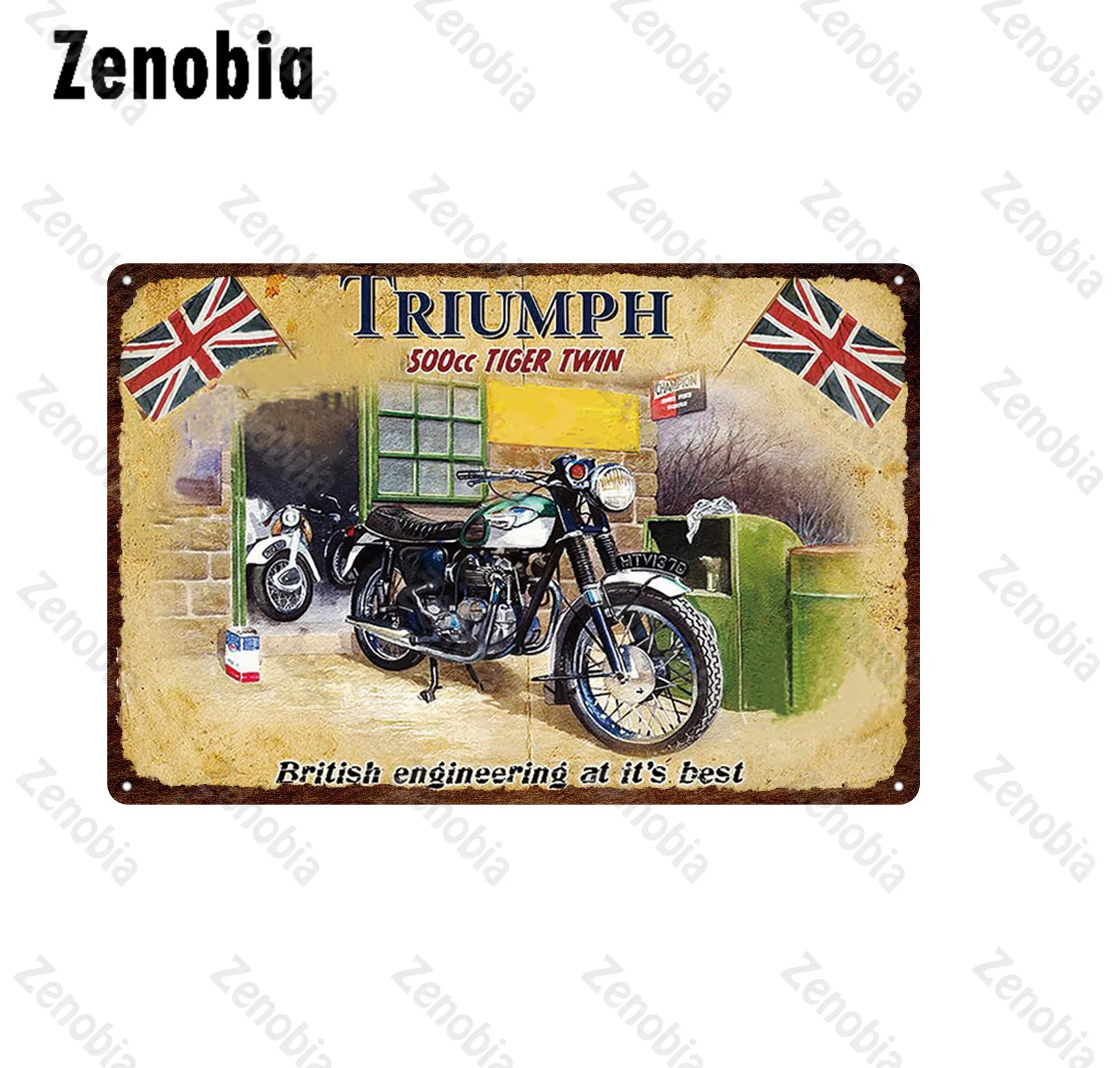 Автомобильная металлическая пластина гоночные мотоциклы металлические