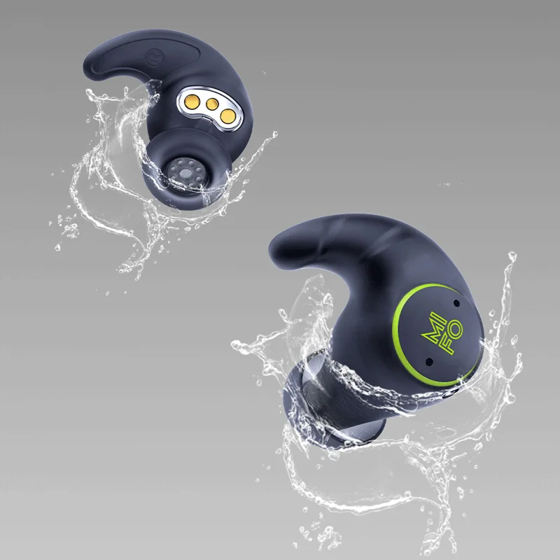 للبيع سماعات أذن لاسلكية, شحن من روسيا سماعات أذن Mifo S TWS ميني بلوتوث 5.1 سماعات أذن لاسلكية مقاومة للماء صوت ستيريو ثلاثي الأبعاد