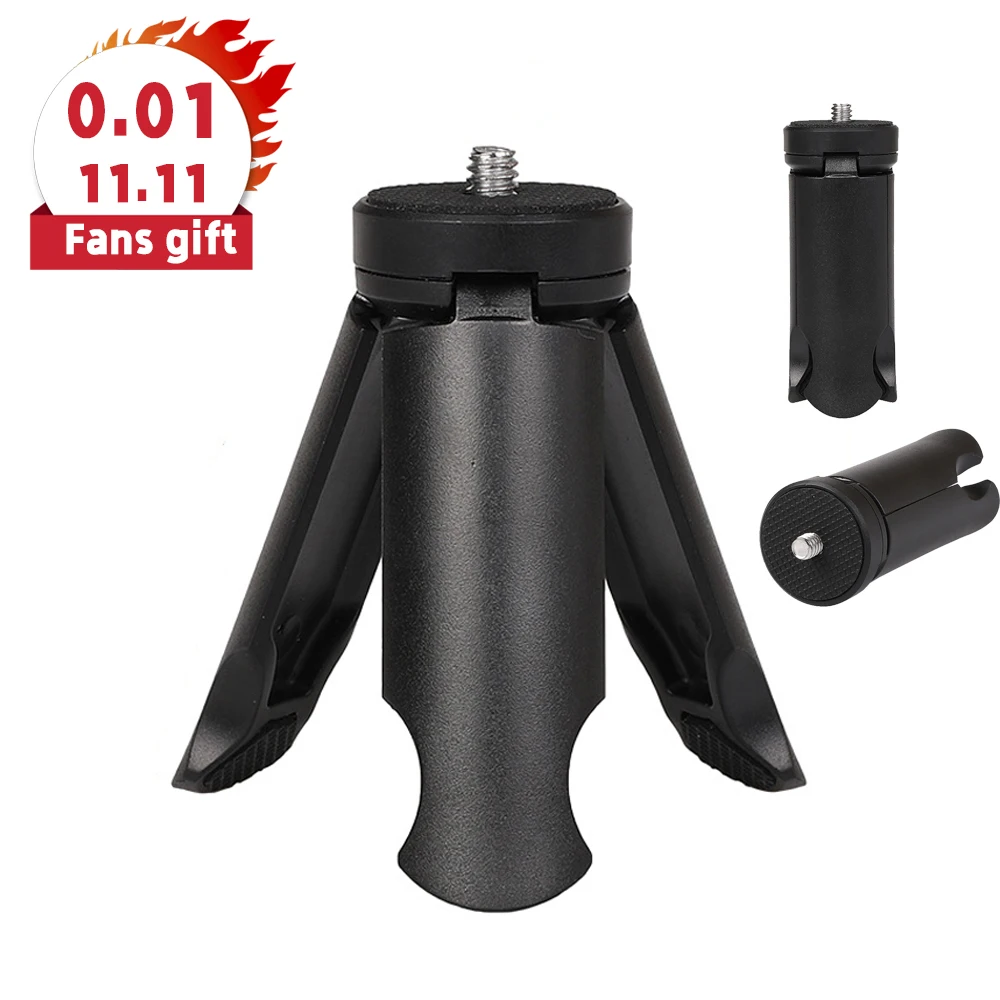 Портативный мини-штатив с винтом 1/4 для DJI OSMO мобильный ручной стабилизатор