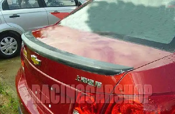 Неокрашенный светодиодный спойлер для гоночного багажника подходит Chevy Cruze 2009 UP