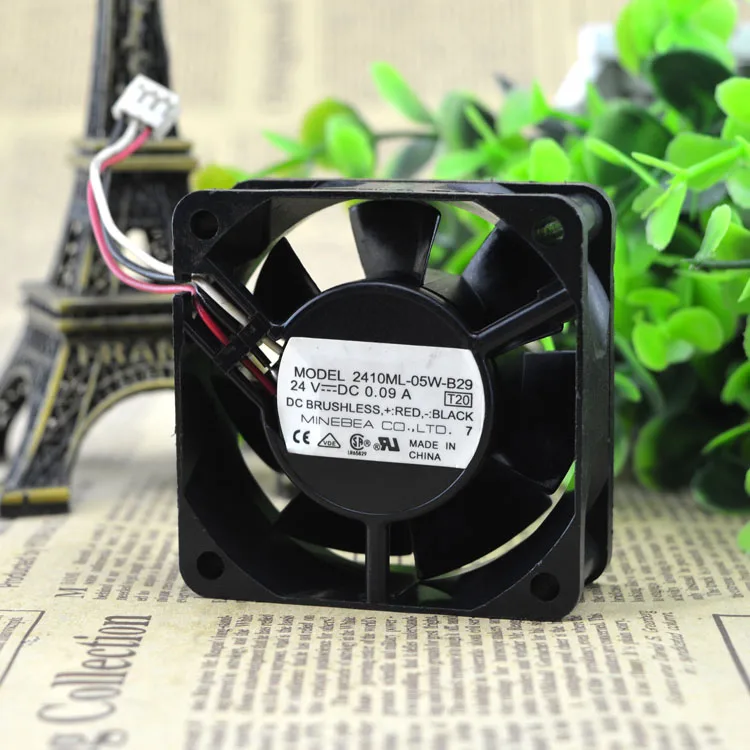 2410ML 05W B29 24 В 0 09a 60*60*25 мм minбела затем охлаждающий вентилятор|Кулеры и системы