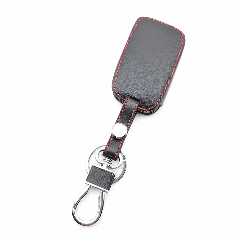 

Leather key fob case holder for Volkswagen Skoda Superb Magotan Passat B8 A7 Golf Remote 3 Buttons Smart Protector Skin Cover