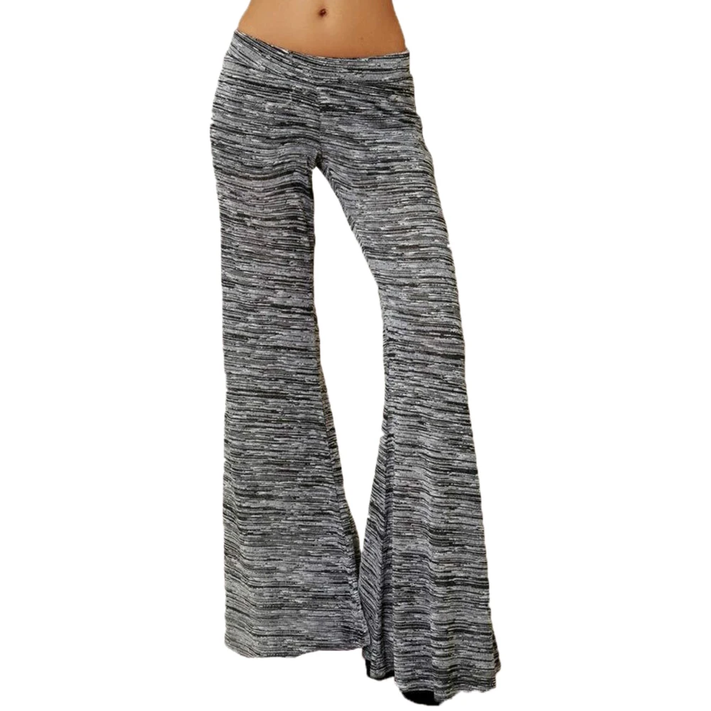 

Wide Leg Flare Pants Womens Sport Running Gym Fitness Pants Femlae Long Trousers Fashion Casual Pants for Women